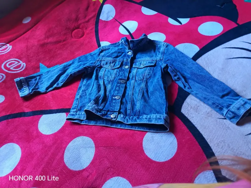 Jardinera denim infantil - 5