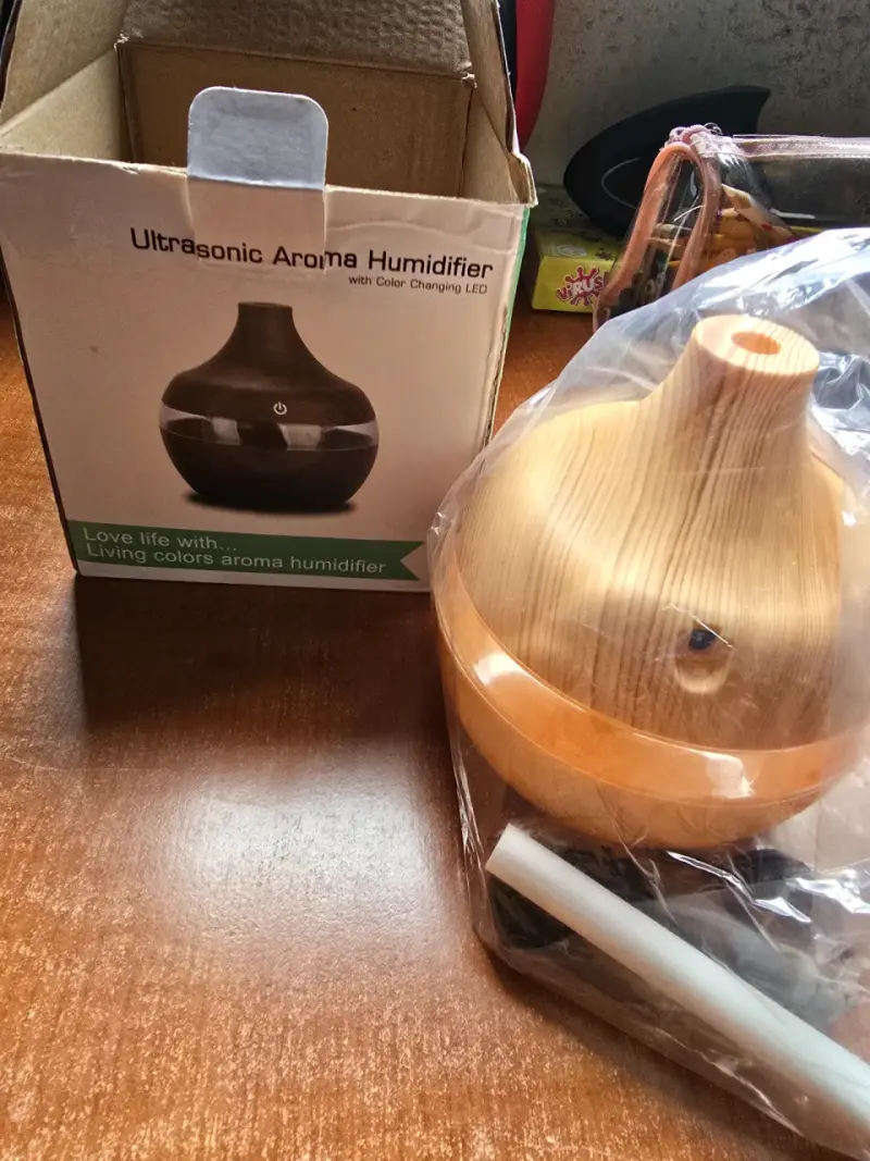 Humidificador ultrasónico LED - 1