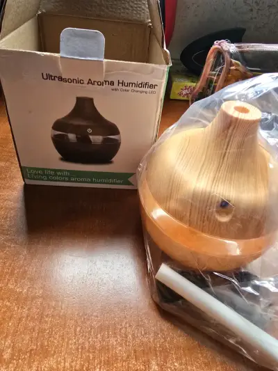 Humidificador ultrasónico LED - miniatura 1
