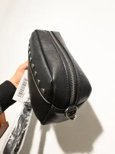 Cartera negra con tachas Zappa - miniatura 2
