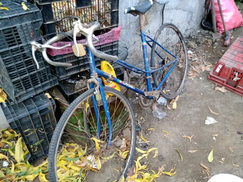 Bicicleta vintage para restaurar - 1