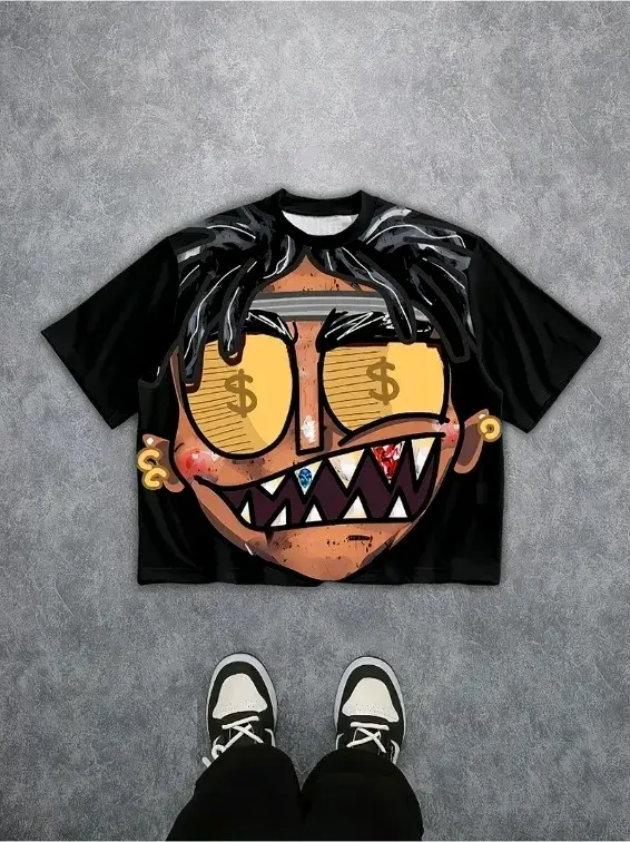 Poleras estampadas de caricaturas talla M - 3