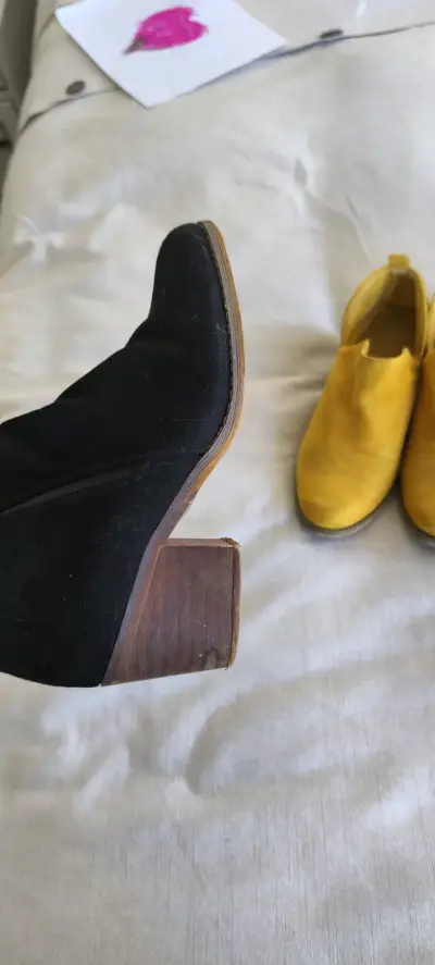 Botines negros de gamuza - miniatura 5