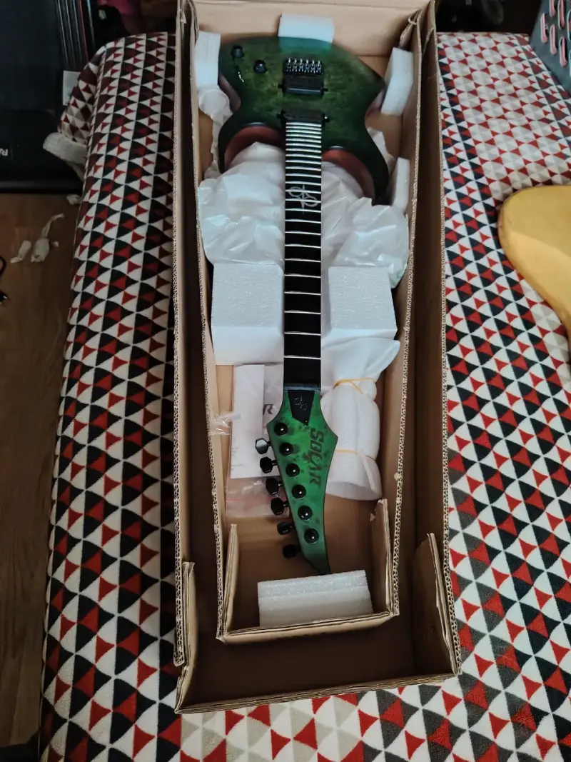 Guitarra prácticamente nueva solar s 1.6 HLB - 5