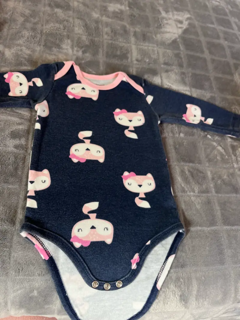 Body bebé floral rosado - 2