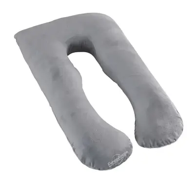 Almohada de embarazo gris - miniatura 1