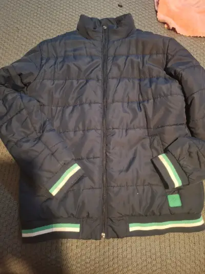 Chaqueta azul acolchada - miniatura 1