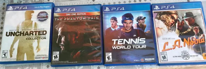 15 videojuegos PS4 variados - 2