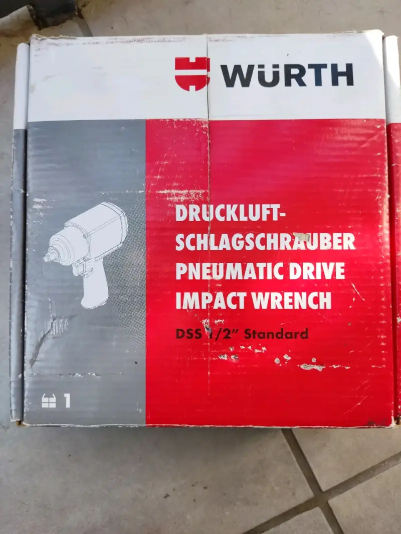 Llave de impacto neumática Würth - 2