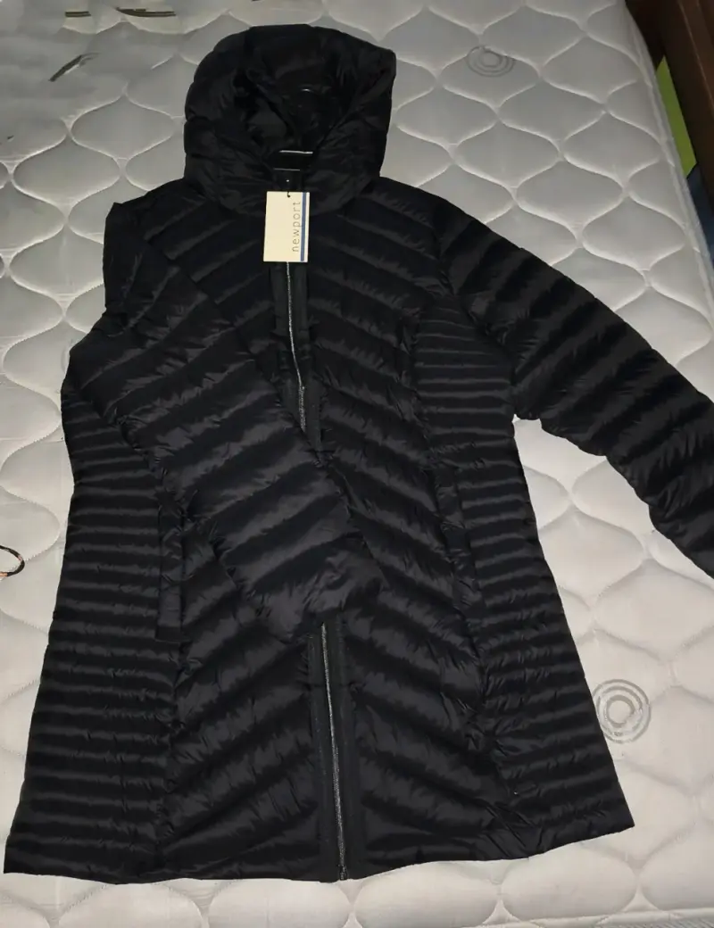 Chaqueta acolchada negra nueva - 2