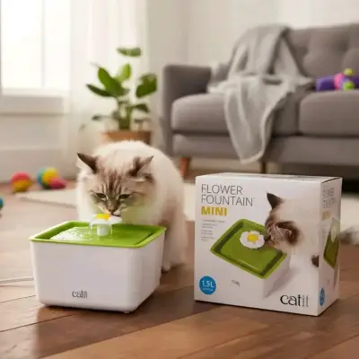 Fuente para gatos Flower Mini de Catit - miniatura 1