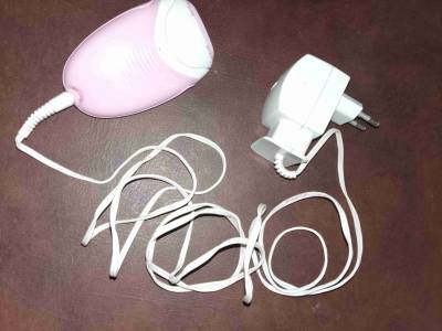 Depiladora eléctrica rosa - miniatura 3