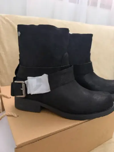 Botines negros de mujer - miniatura 5