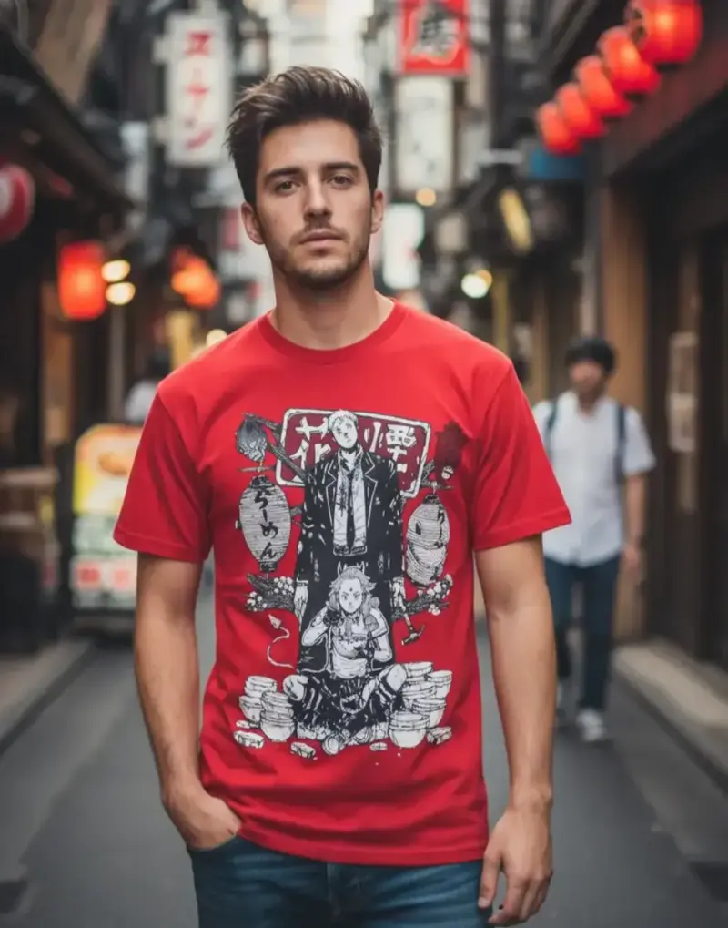 Polera animé Dorohedoro Shin y Noi - 1