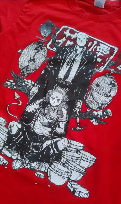 Polera animé Dorohedoro Shin y Noi - miniatura 3