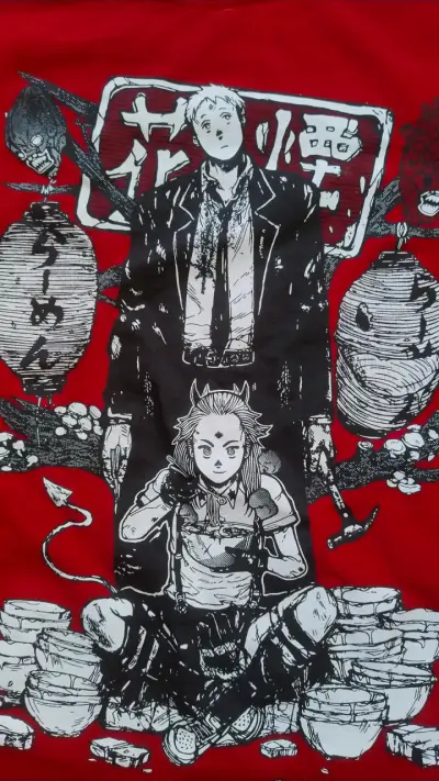 Polera animé Dorohedoro Shin y Noi - miniatura 4