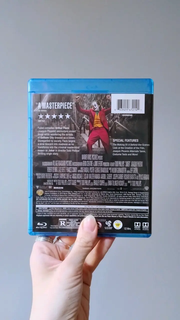 Película original Joker Bluray, DVD y código digit - 3