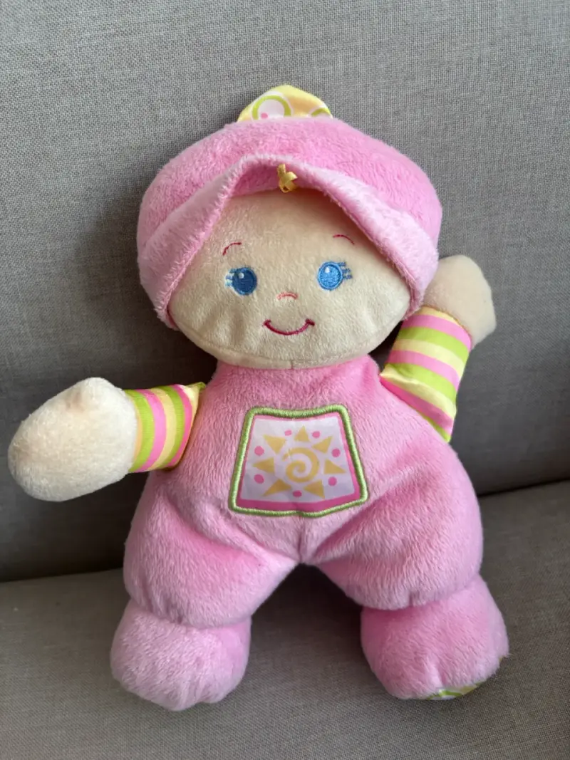 Peluche bebé rosado