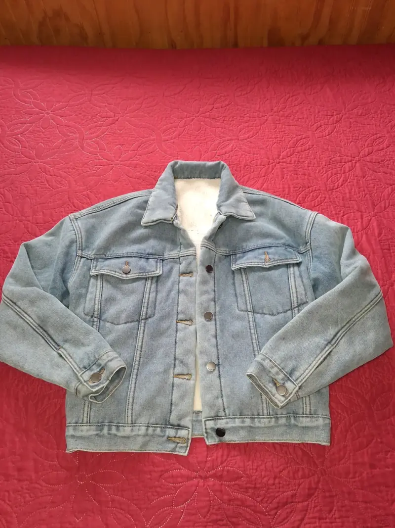 Chaqueta de cuero estilo motero - 4