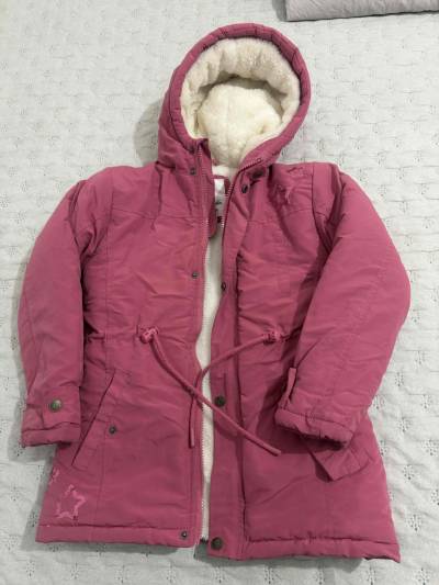 Parka Pillin rosada para niña - miniatura 1