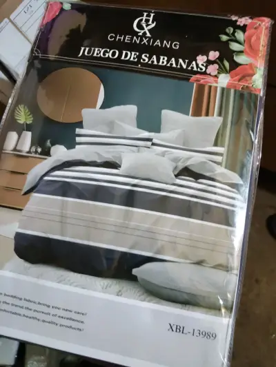 Juego de sábanas ChenXiang floral - miniatura 1