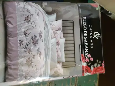 Juego de sábanas ChenXiang floral - miniatura 5