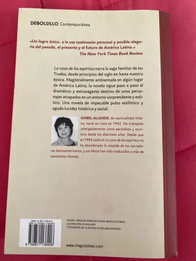 Libro 'La casa de los espíritus' - miniatura 2