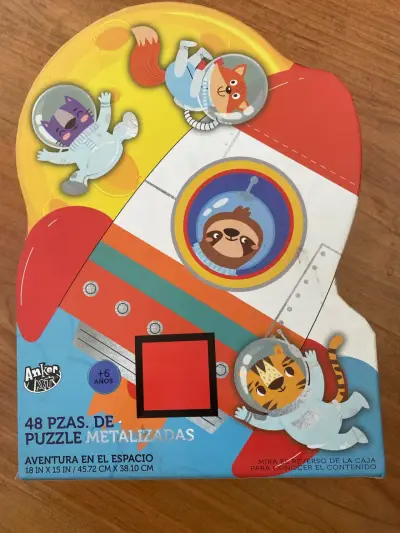 Puzzle metalizado 48 piezas - miniatura 1