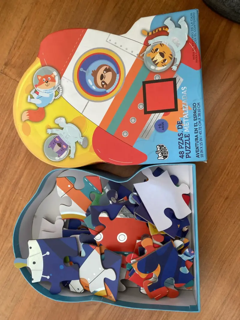 Puzzle metalizado 48 piezas - 2