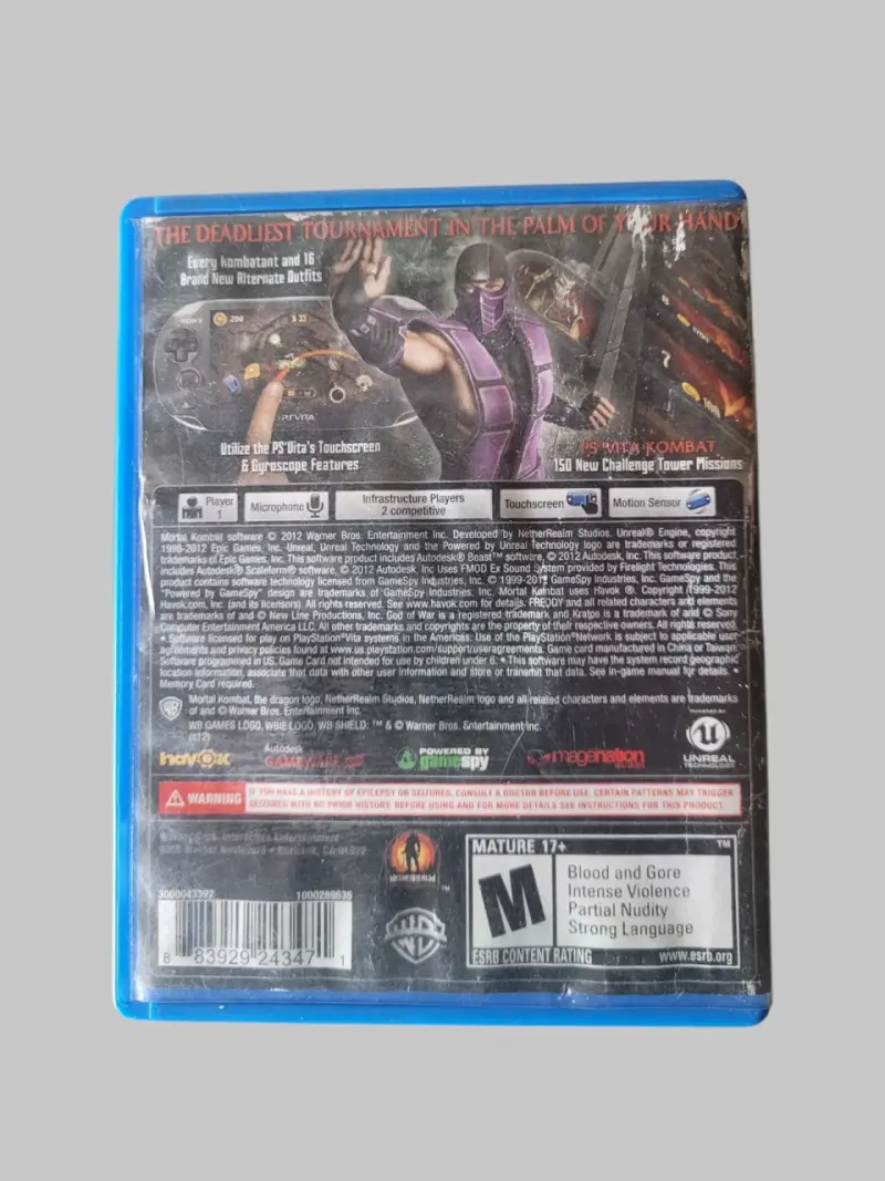 Mortal Kombat Psvita - 2