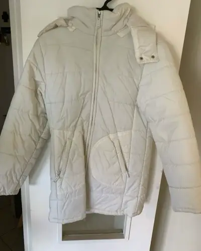 Parka de abrigo blanca - miniatura 1
