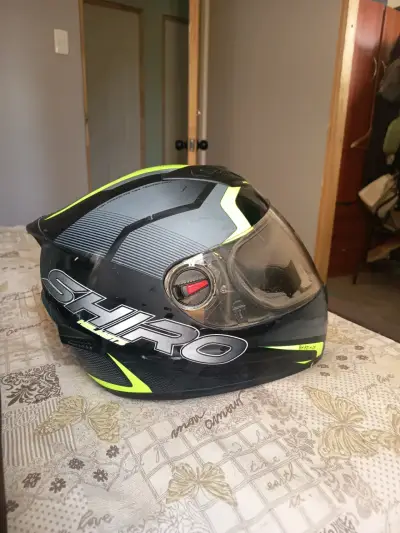 Casco de moto Shiro con visor sh 821 - miniatura 2