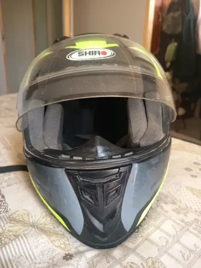 Casco de moto Shiro con visor sh 821 - miniatura 5