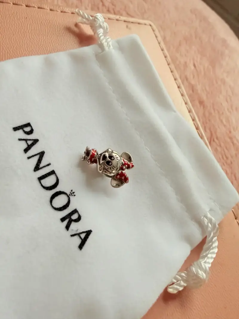 Charm Minnie Mouse tipo Pandora 925 - 2