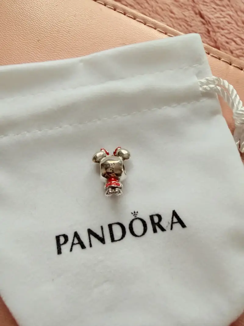 Charm Minnie Mouse tipo Pandora 925 - 4