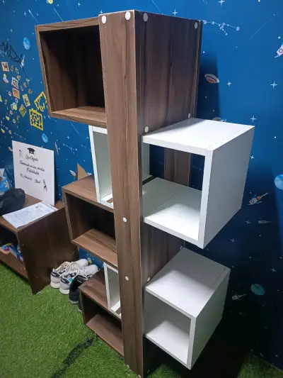 Estantería en melamina moderna - miniatura 3