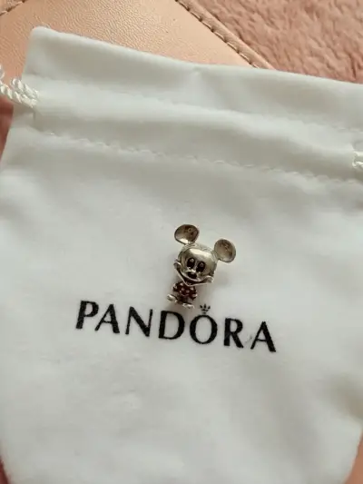 Charm Pandora Mickey Mouse plata 925 - miniatura 1