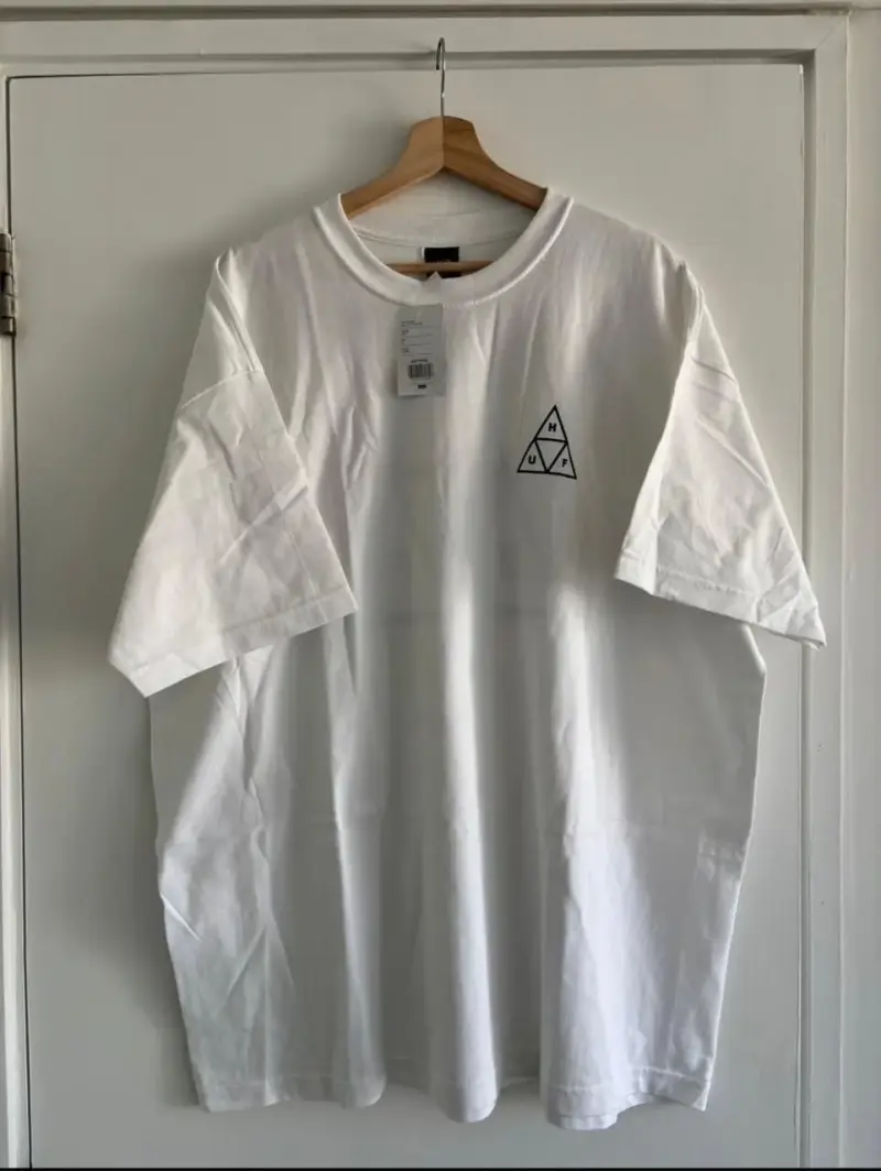 Polera blanca HUF ORIGINAL - 1