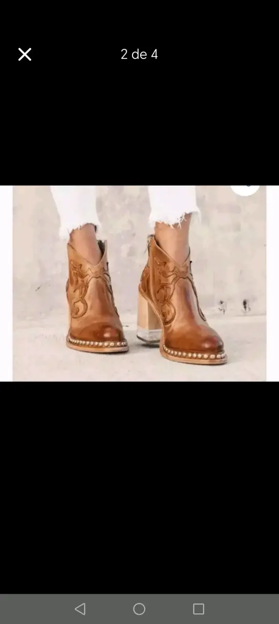 Botines camel - 1