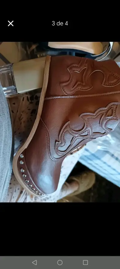 Botines camel - miniatura 2