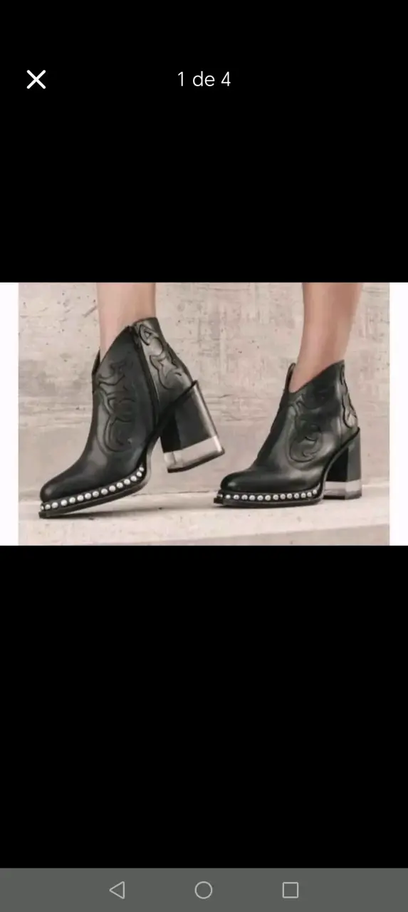 Botines negros - 1