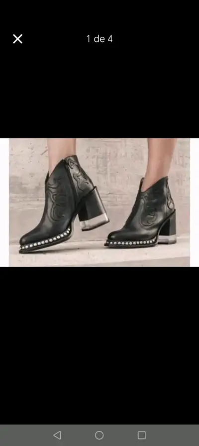 Botines negros - miniatura 1
