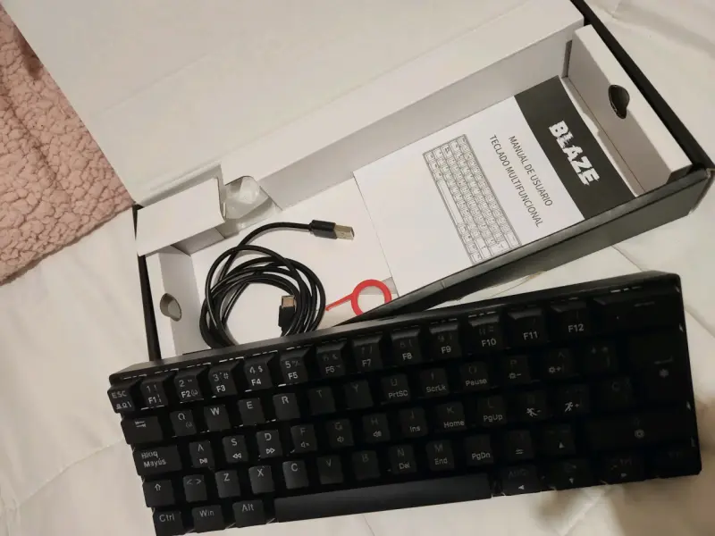 Teclado 60% Blue switc - 2