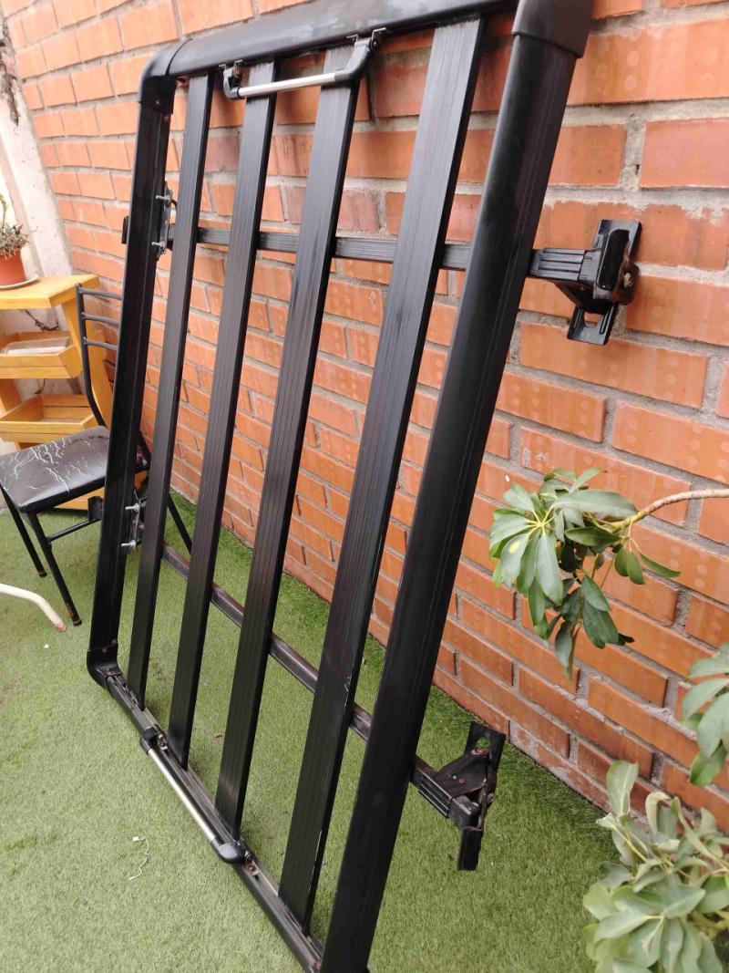 Parrilla de techo negra para auto - 2