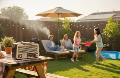 Radio retro portátil AudioPro- Bluetooth - miniatura 2