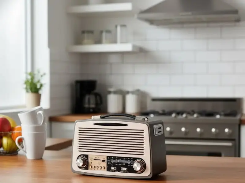 Radio retro portátil AudioPro- Bluetooth - 3