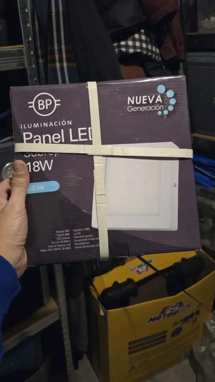 Panel LED BP 18W luz día - 1