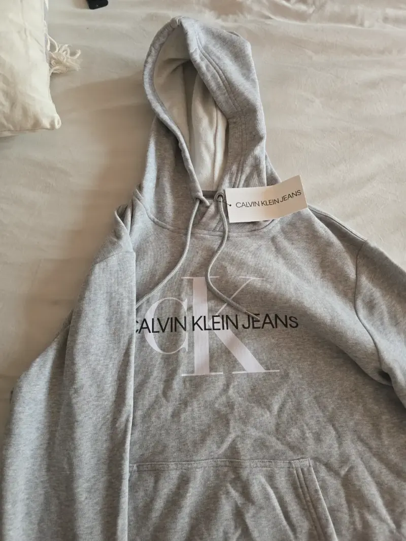 Polerón gris Calvin Klein - 1
