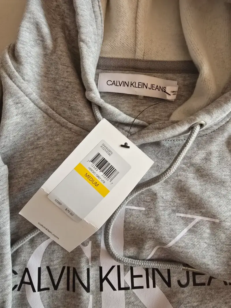 Polerón gris Calvin Klein - 3