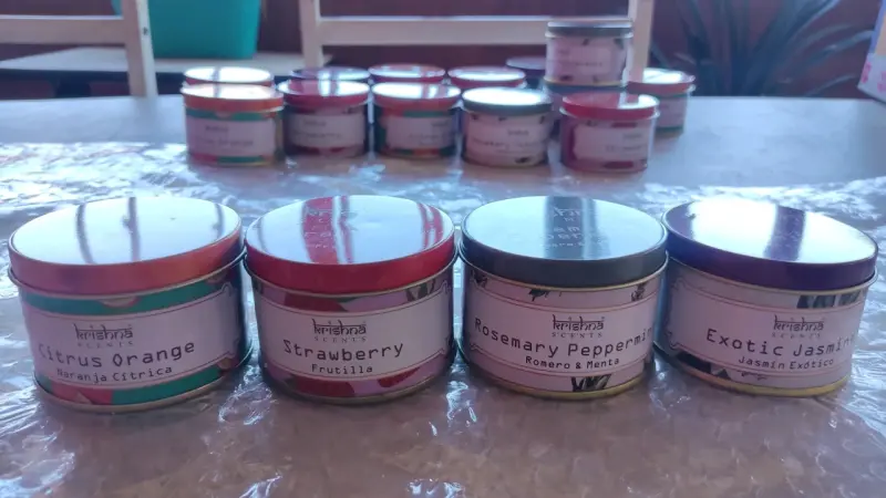 Velas aromáticas Krishna Scent - 4
